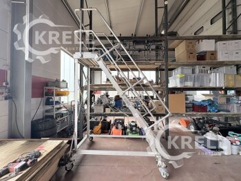 Fahrbare Ger&uuml;sttreppe, LAYHER