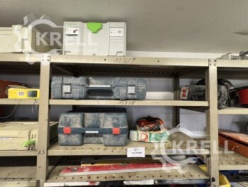 Posten Regalinhalt, Werkzeuge