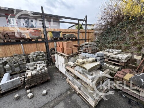 Posten Restbestand Steine