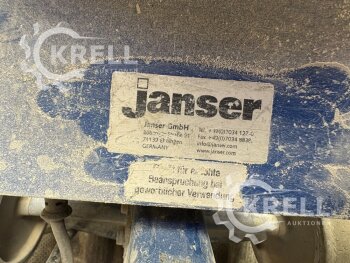 Schleifmaschine, Janser