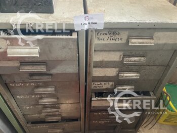 Posten Werkzeugschr&auml;nke mit Inhaltile