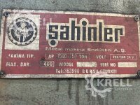 Hydraulische Presse, SAHINLER - 2