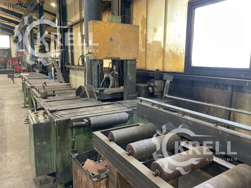 Elektro-hydraulische Vertikal-Gehrungsbands&auml;ge, Bauer