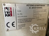 Horizontal-Gehrungsbands&auml;ge Halbautomat, PEHAKA - 2